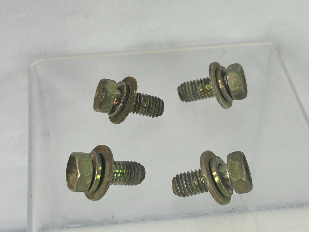1969-2003 Toyota Land Cruiser Rear Lower Seat Bolts Set of 4 OEM 91651-60820