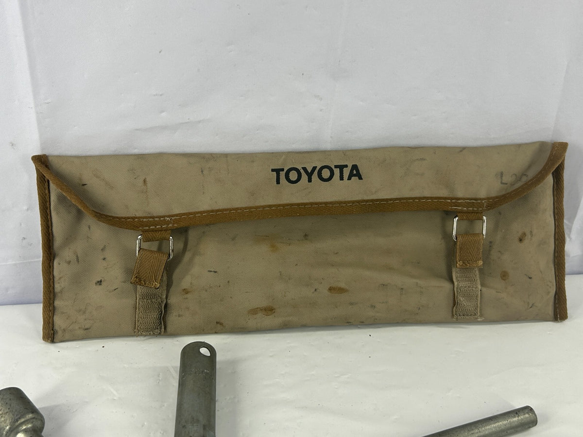 1987-1992 Toyota Land Cruiser Emergency Tool Kit Bag and Tools OEM 09120-60100