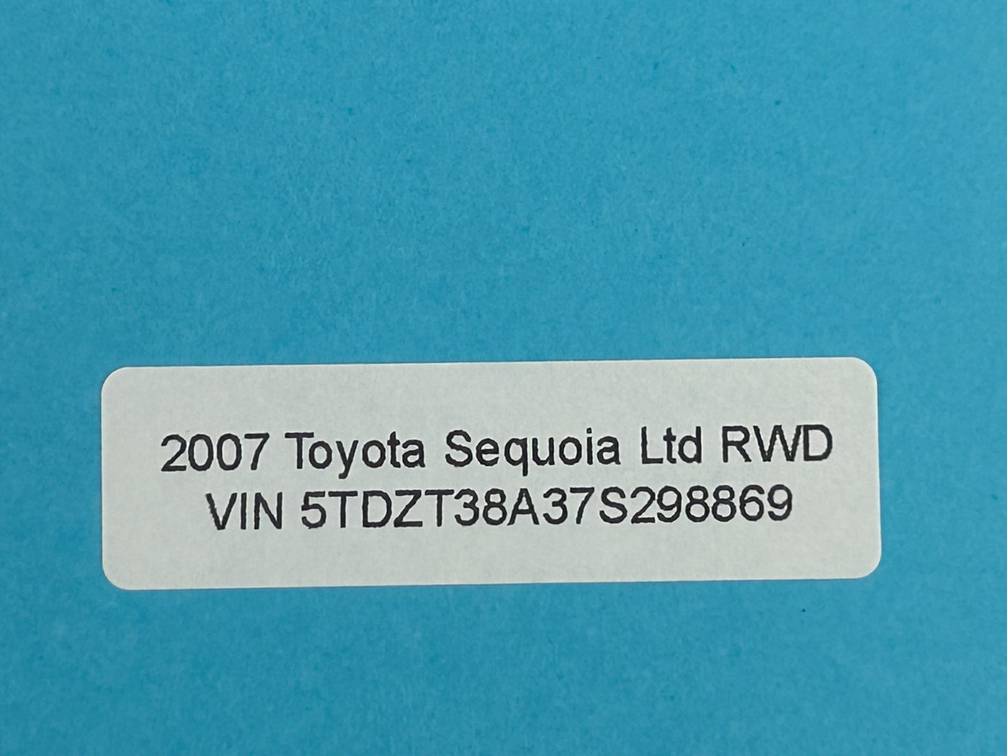 2004-2007 Toyota Sequoia RSCA Curtain SRS Cut Off Switch Button OEM 84415-0C020