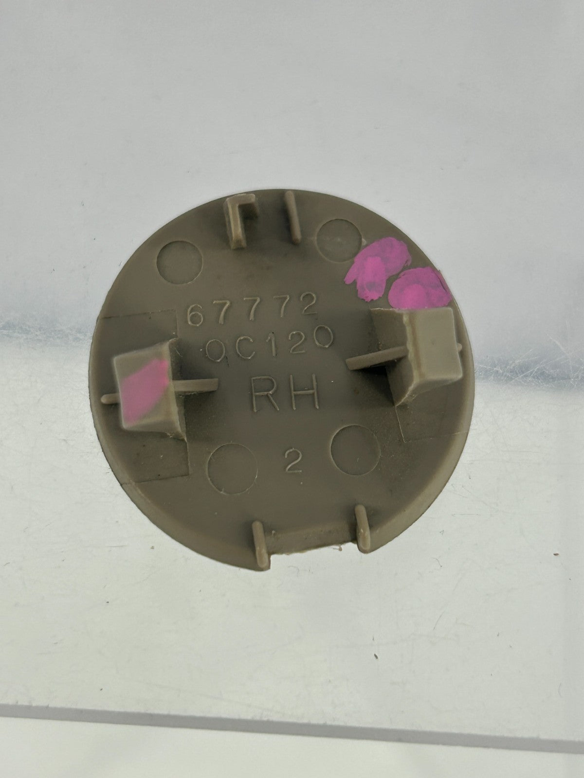 2004-2007 Toyota Sequoia Rear Right Door Retainer Cap Trim OEM 67772-0C120-E1