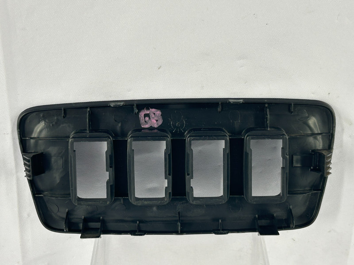 2004-2007 Toyota Sequoia Dash 4 Switch Hole Trim Bezel Black OEM 58844-0C010