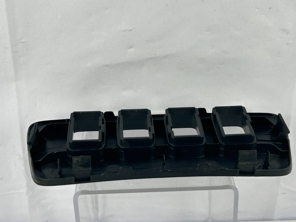 2004-2007 Toyota Sequoia Dash 4 Switch Hole Trim Bezel Black OEM 58844-0C010