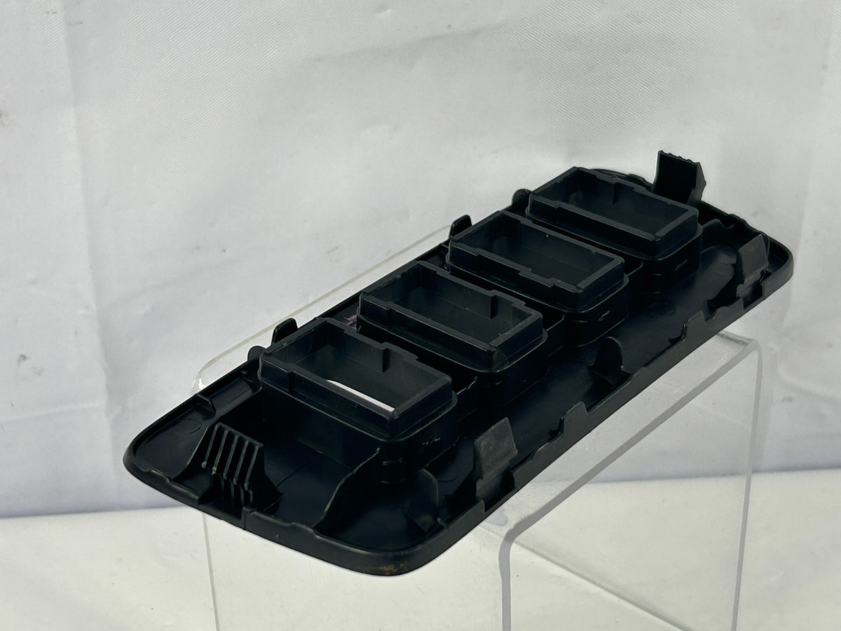 2004-2007 Toyota Sequoia Dash 4 Switch Hole Trim Bezel Black OEM 58844-0C010