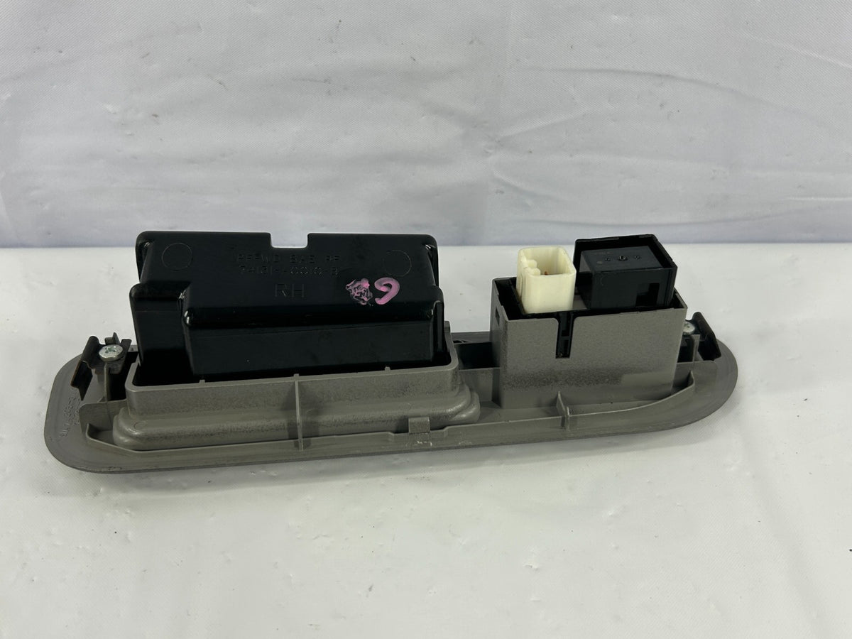 2001-2007 Toyota Sequoia Rear Right Side Window Switch W/ Bezel OEM 74203-34011