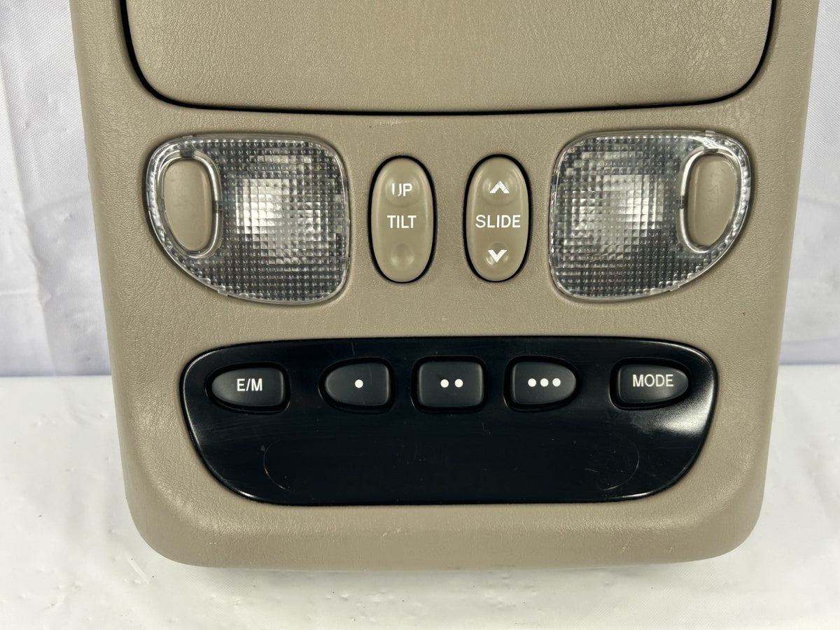 2004-2007 Toyota Sequoia Overhead Console Dome Light & Switch OEM 63650-0C130-E0
