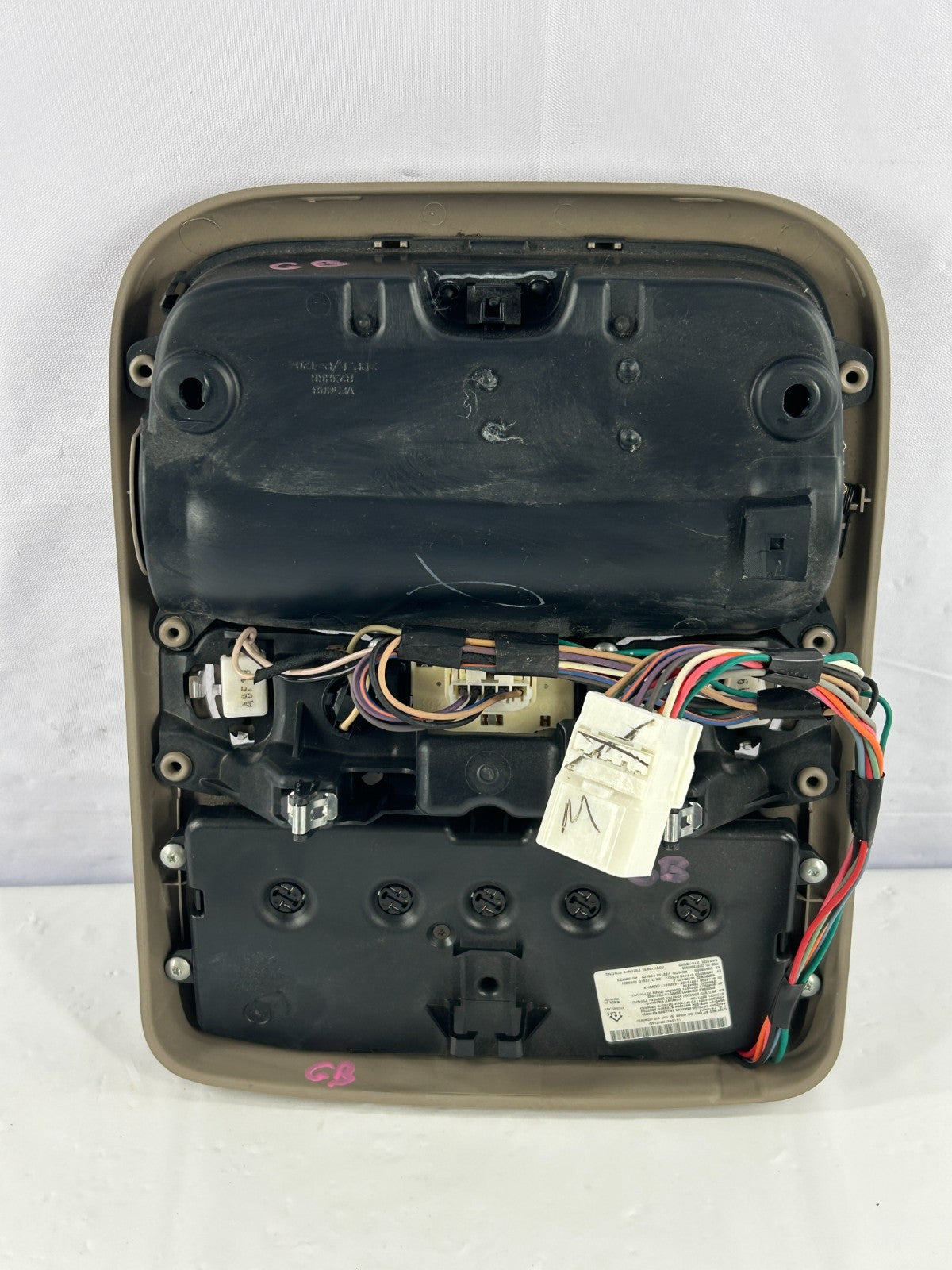 2004-2007 Toyota Sequoia Overhead Console Dome Light & Switch OEM 63650-0C130-E0