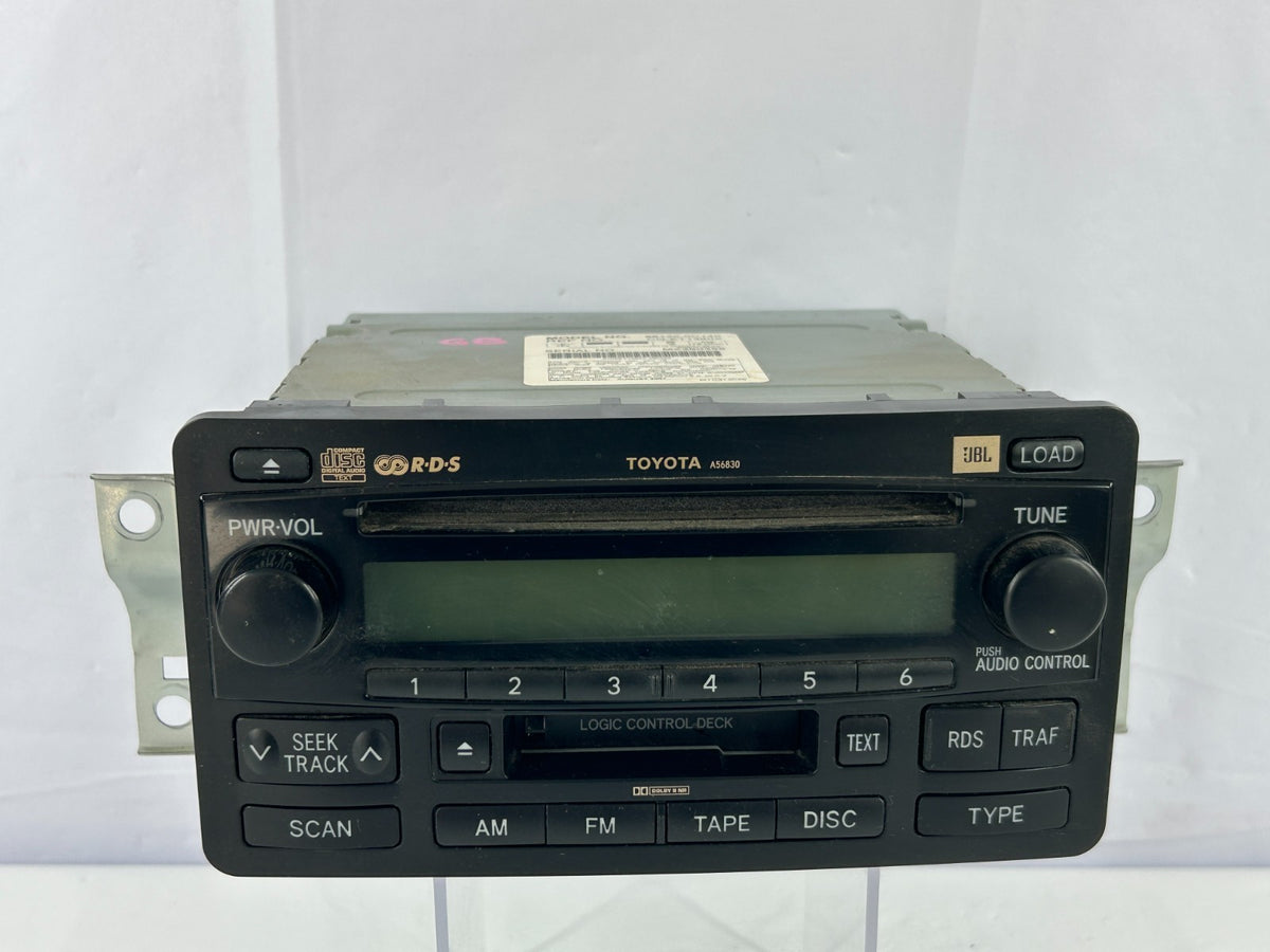 2004-2007 Toyota Sequoia Upgraded JBL Stereo Radio CD Unit OEM 86120-0C140