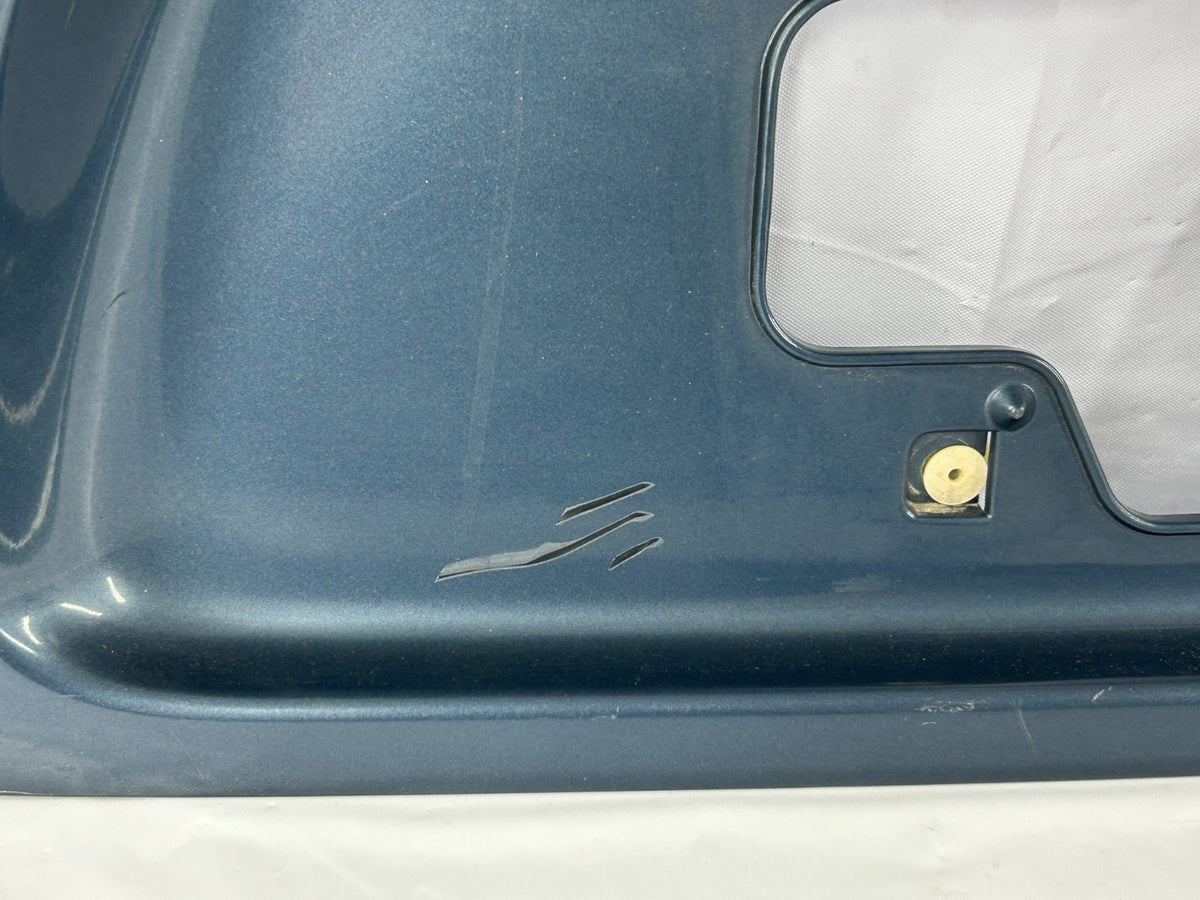 2004-2007 Toyota Sequoia Rear Hatch License Plate Trim Molding Bracket Blue OEM