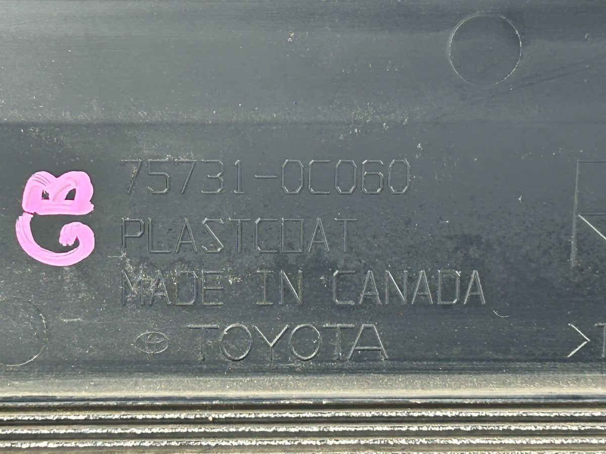 2004-2007 Toyota Sequoia Front Right Passenger Door Molding Trim OEM 75731-0C060