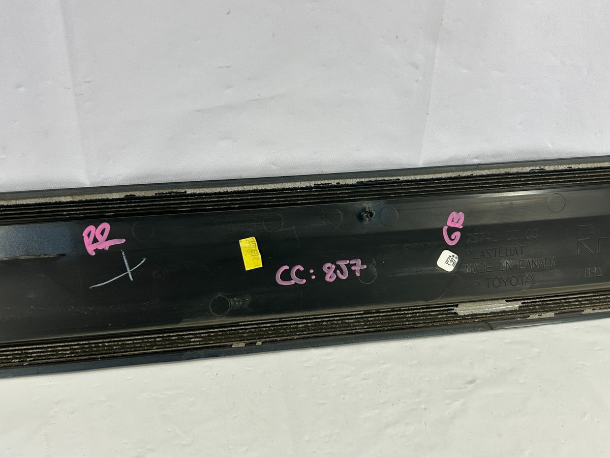 2004-2007 Toyota Sequoia Rear Right Passenger Door Molding Trim OEM 75741-0C100