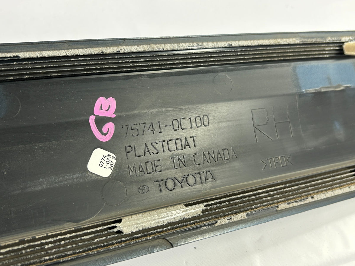 2004-2007 Toyota Sequoia Rear Right Passenger Door Molding Trim OEM 75741-0C100