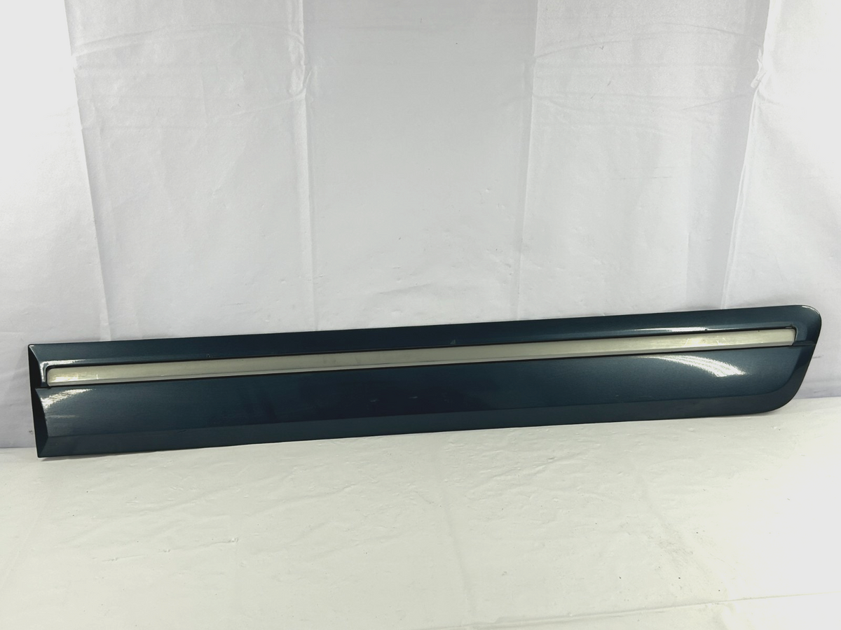 2004-2007 Toyota Sequoia Rear Left Driver Door Molding Trim Blue OEM 75742-0C100