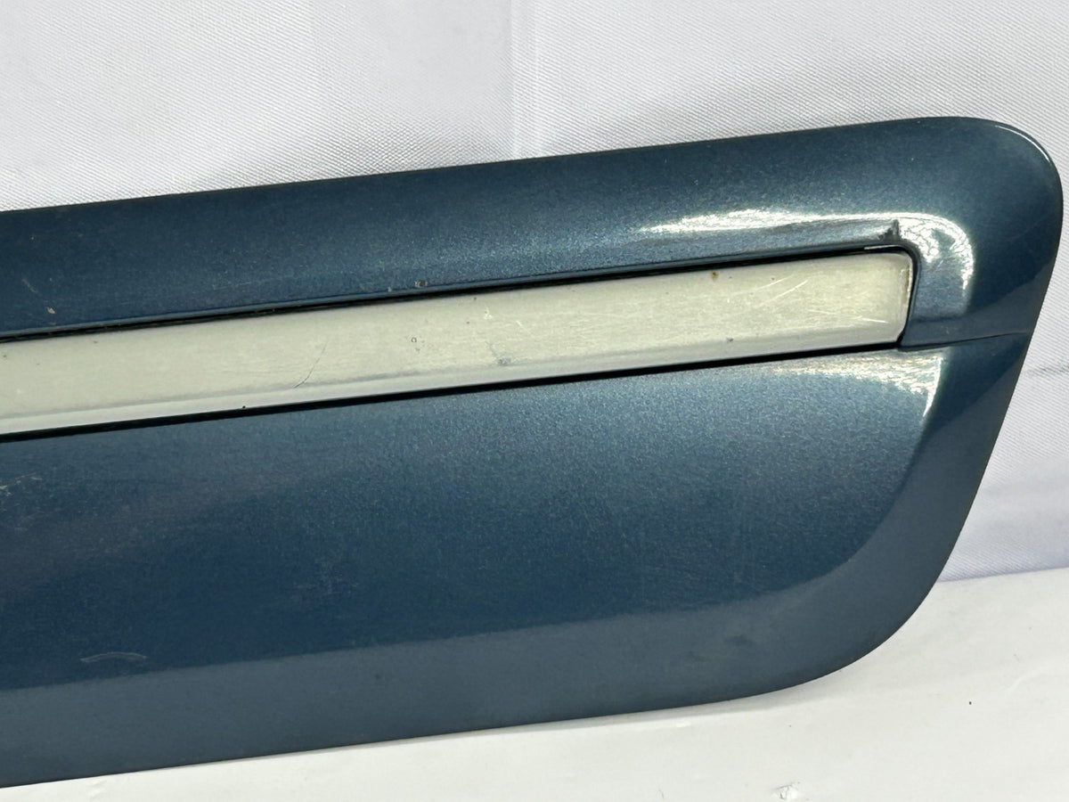 2004-2007 Toyota Sequoia Rear Left Driver Door Molding Trim Blue OEM 75742-0C100