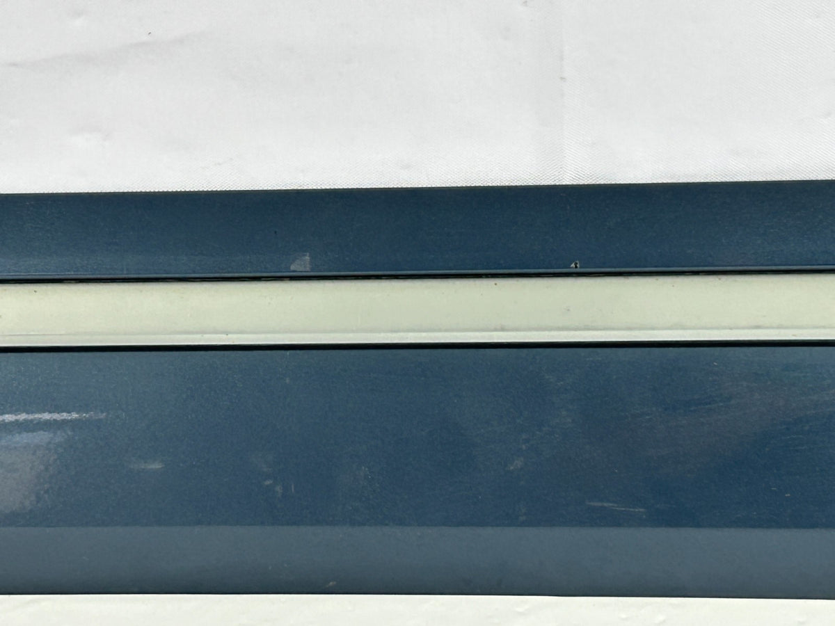 2004-2007 Toyota Sequoia Rear Left Driver Door Molding Trim Blue OEM 75742-0C100