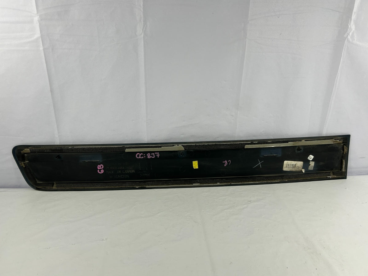 2004-2007 Toyota Sequoia Rear Left Driver Door Molding Trim Blue OEM 75742-0C100