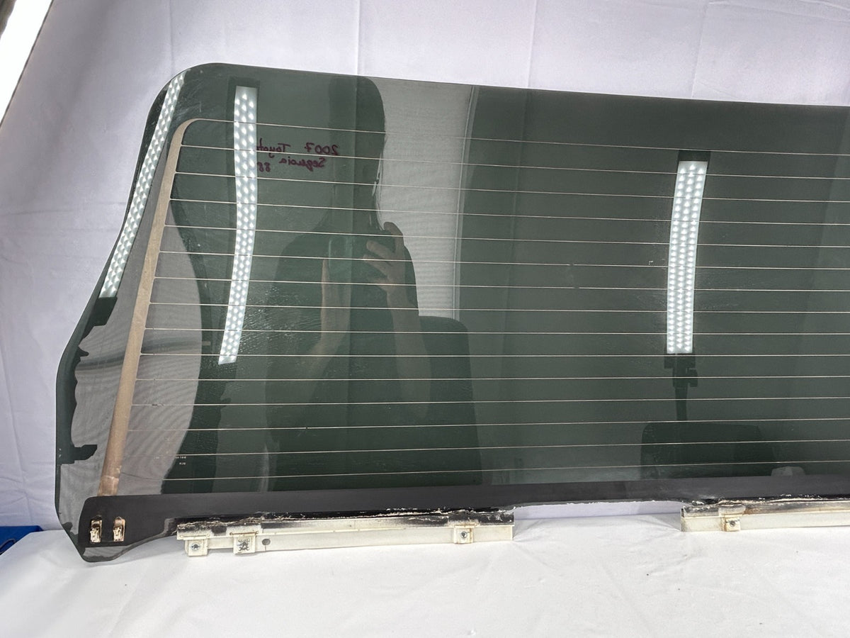 01-07 Toyota Sequoia Rear Hatch Tailgate Back Glass Window Tinted 68150-0C012