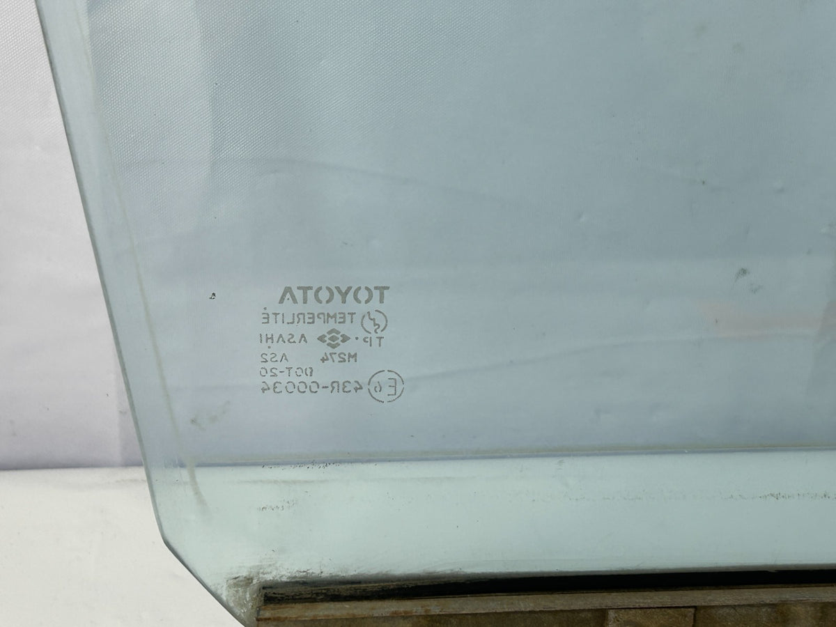 1981-1990 Toyota Land Cruiser Front Right Passenger Window Glass OEM 68111-90A01