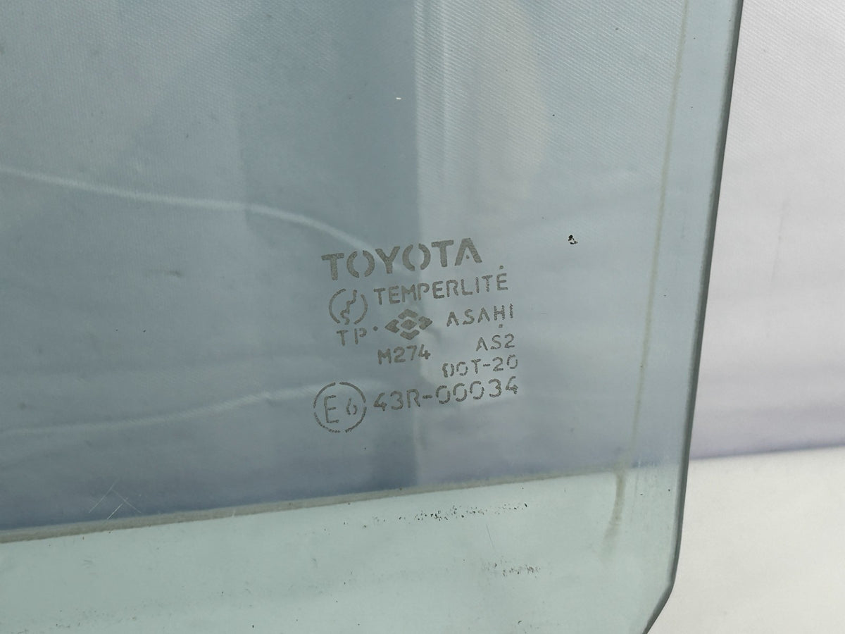 1981-1990 Toyota Land Cruiser Front Right Passenger Window Glass OEM 68111-90A01