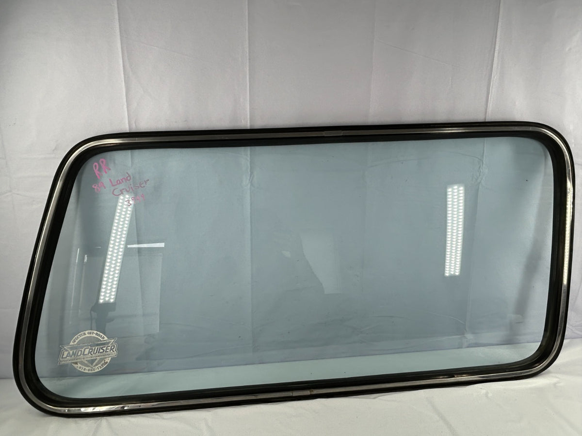81-90 Toyota Land Cruiser Rear Right Side Quarter Window Glass OEM 62711-90A12