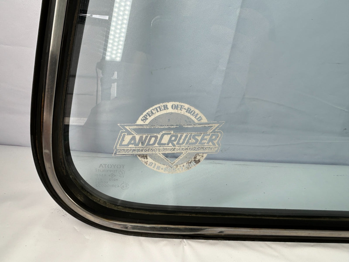 81-90 Toyota Land Cruiser Rear Right Side Quarter Window Glass OEM 62711-90A12