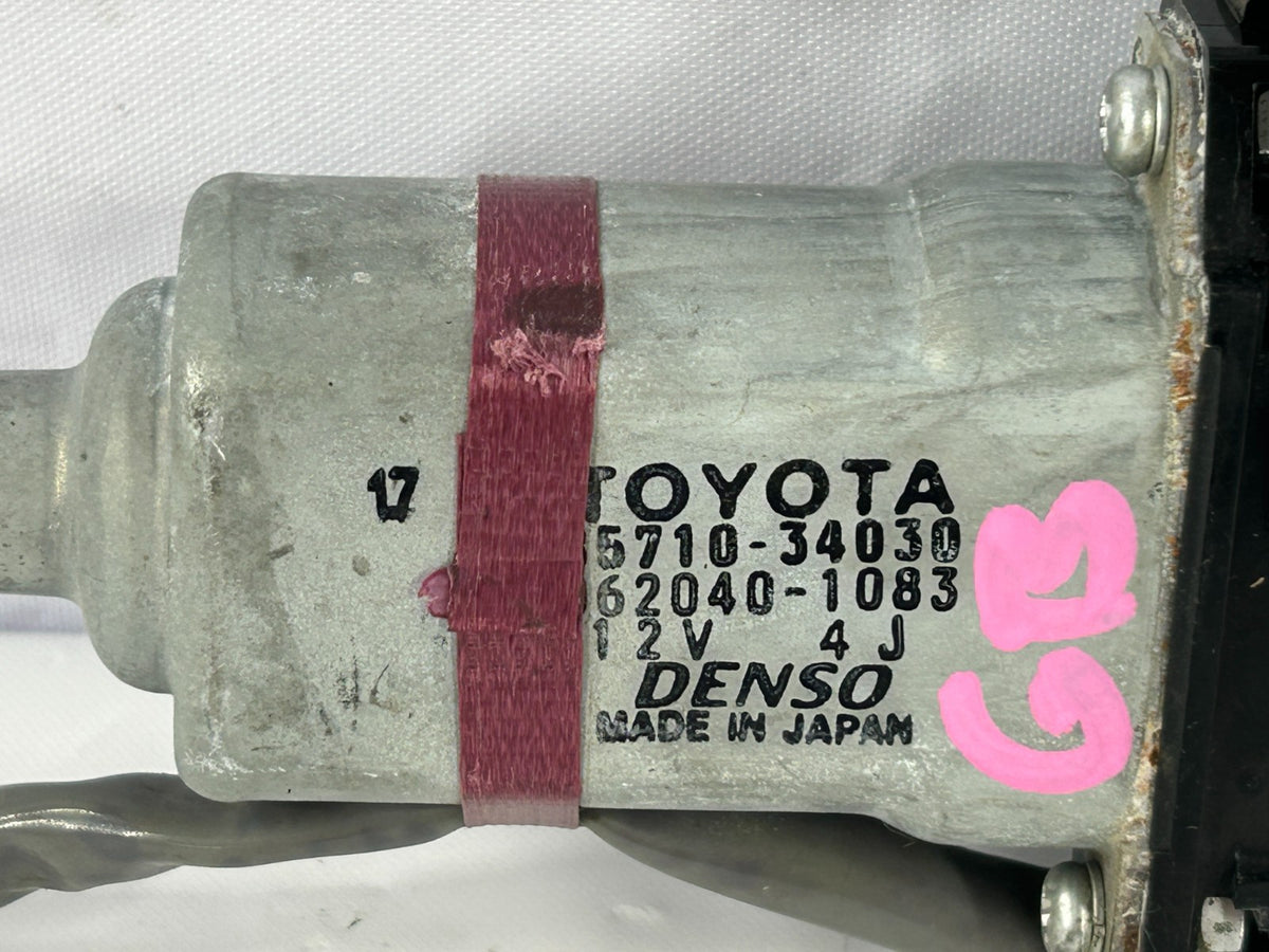 2001-2007 Toyota Sequoia Front Right Door Power Window Motor OEM 85710-34030