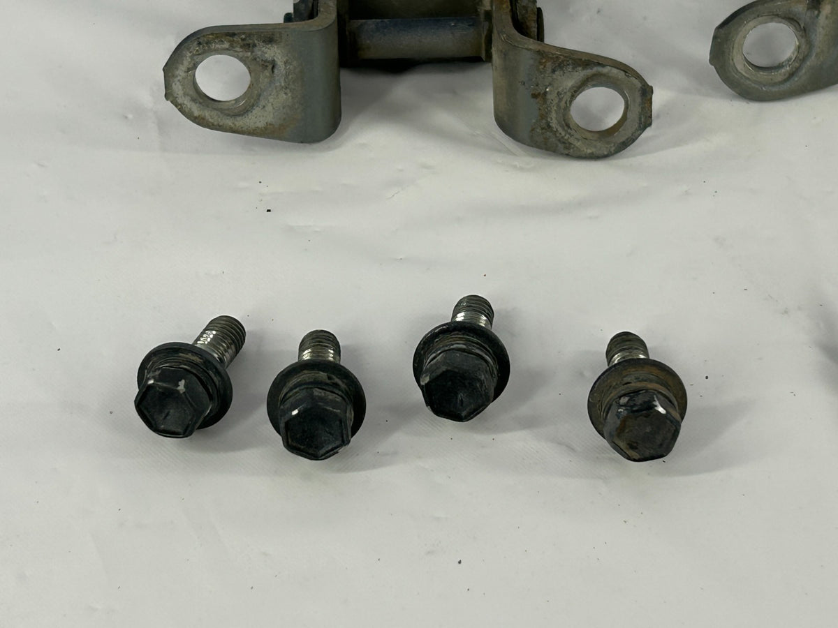 81-90 Toyota Land Cruiser Rear Right Side Door Hinges & Bolts OEM 68710-30080