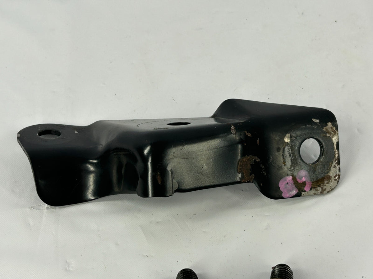 1988-1990 Toyota Land Cruiser Front Left Seat Floor Bracket & Bolts OEM