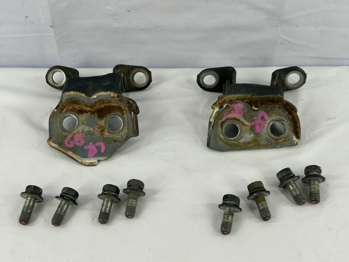 1981-1990 Toyota Land Cruiser Rear Left Door Hinges Upper Lower OEM 68720-30020