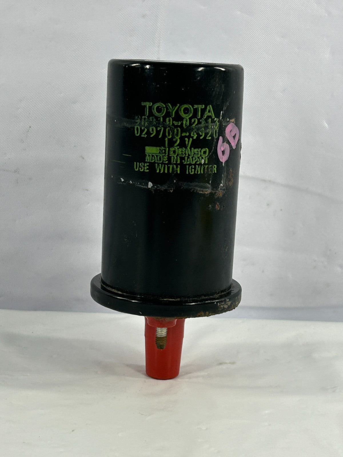 1981-1990 Toyota Land Cruiser FJ62 Engine Ignition Coil Assembly OEM 90919-02113