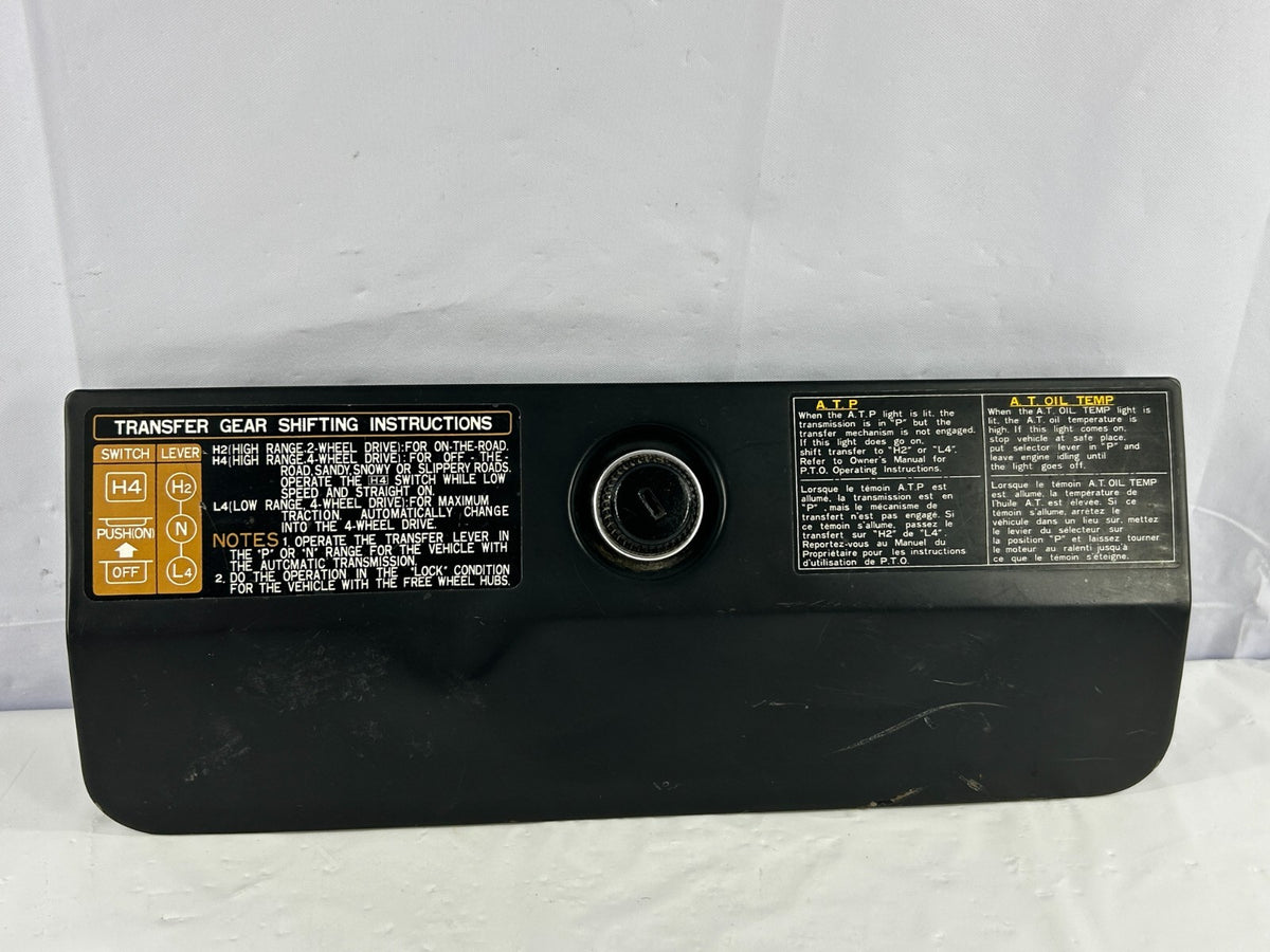 1988-1990 Toyota Land Cruiser Glove Box Door Lid Without Key OEM 55501-90A00-06