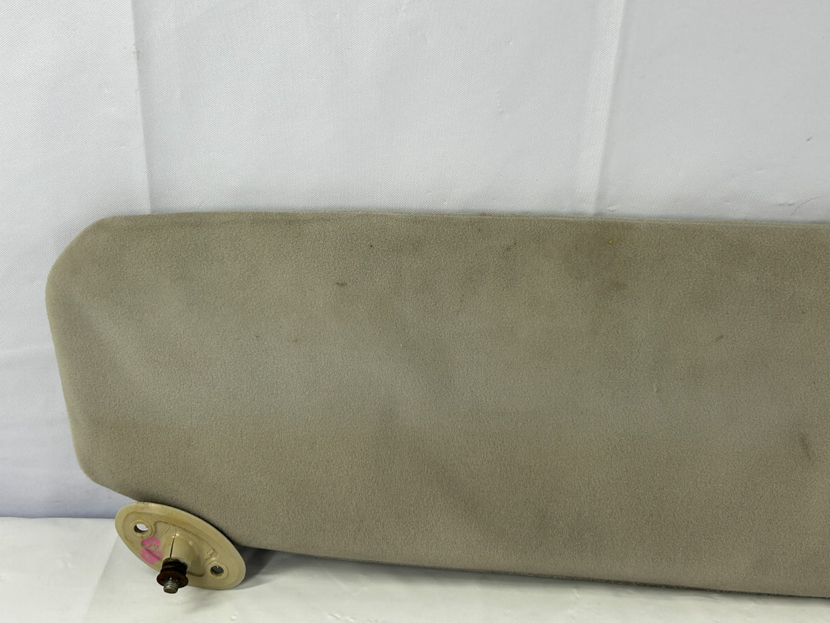 86-90 Toyota Land Cruiser Left Driver Side Sun Visor Beige OEM 74320-90A42-08