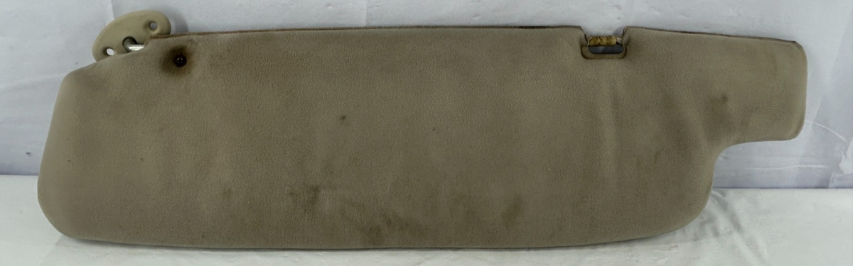 86-90 Toyota Land Cruiser Left Driver Side Sun Visor Beige OEM 74320-90A42-08
