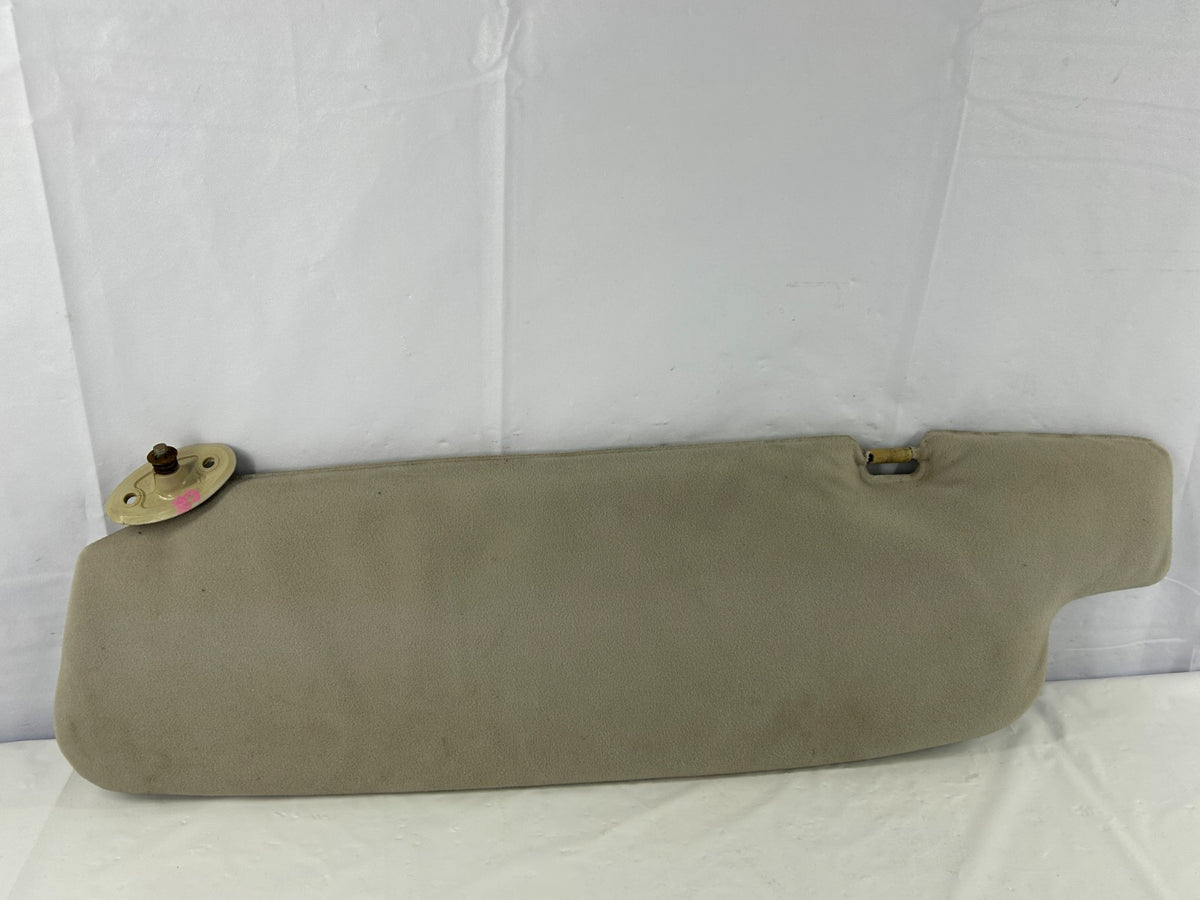 86-90 Toyota Land Cruiser Right Passenger Side Sun Visor Beige OEM 74310-90A52