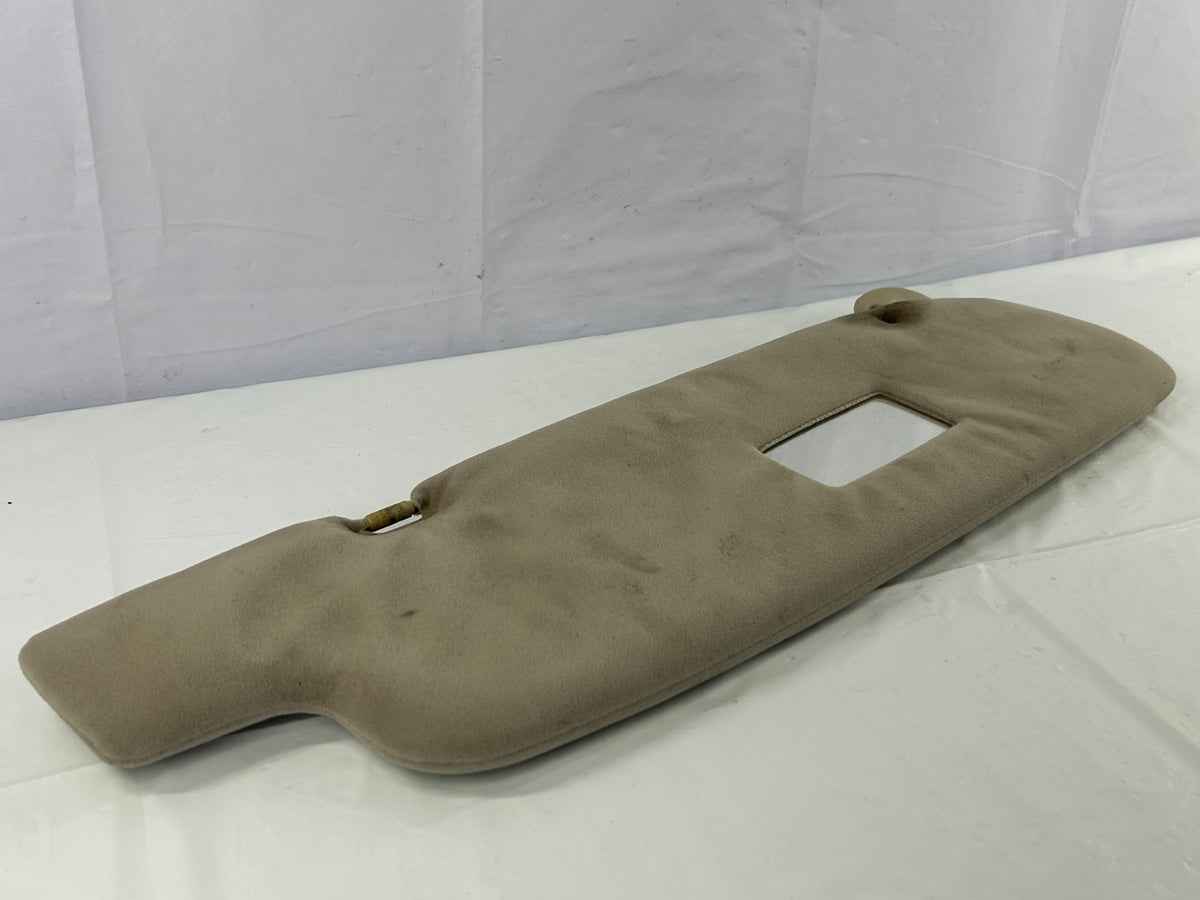 86-90 Toyota Land Cruiser Right Passenger Side Sun Visor Beige OEM 74310-90A52