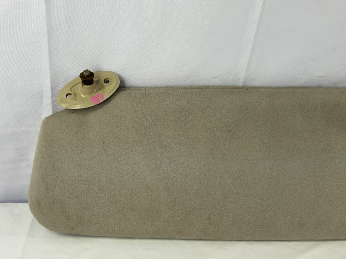 86-90 Toyota Land Cruiser Right Passenger Side Sun Visor Beige OEM 74310-90A52