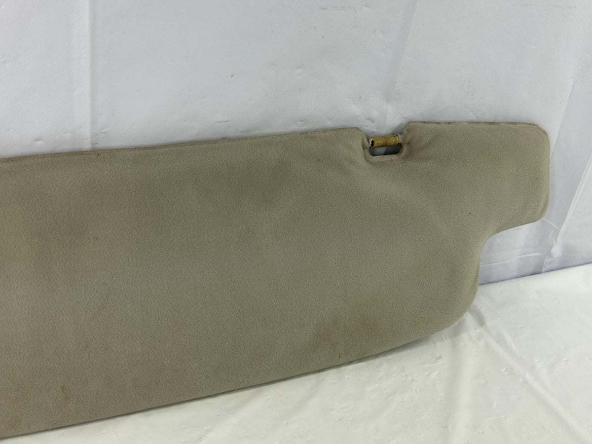 86-90 Toyota Land Cruiser Right Passenger Side Sun Visor Beige OEM 74310-90A52