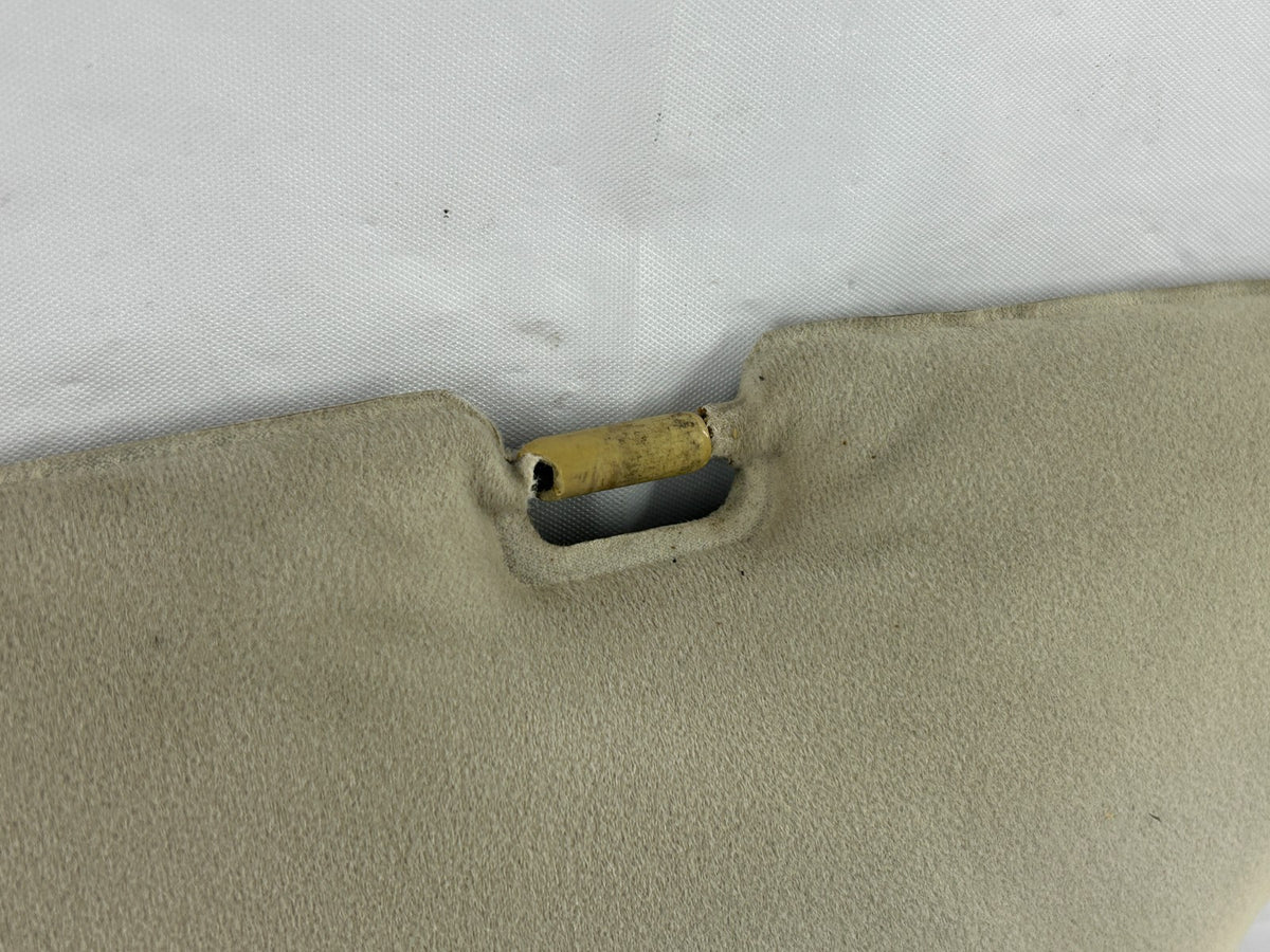 86-90 Toyota Land Cruiser Right Passenger Side Sun Visor Beige OEM 74310-90A52