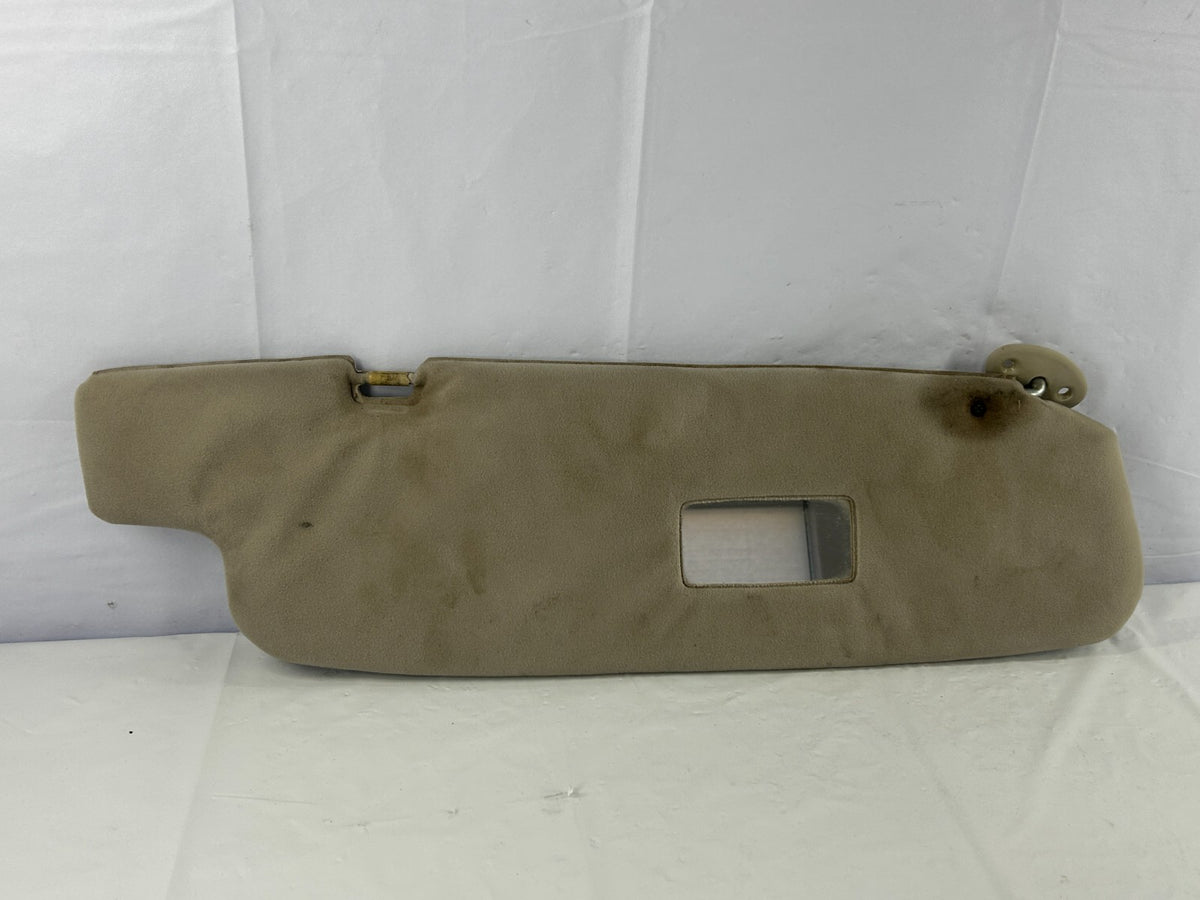 86-90 Toyota Land Cruiser Right Passenger Side Sun Visor Beige OEM 74310-90A52