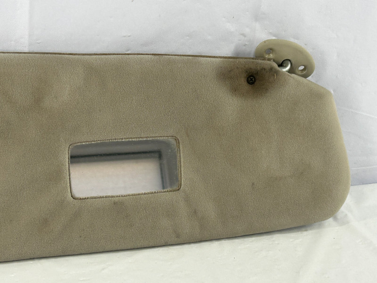 86-90 Toyota Land Cruiser Right Passenger Side Sun Visor Beige OEM 74310-90A52