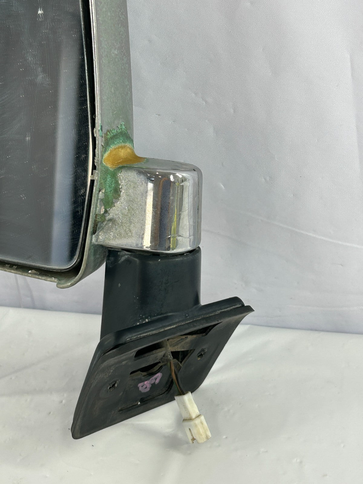1988-1990 Toyota Land Cruiser Front Left Door Rear View Mirror OEM 87940-90A09