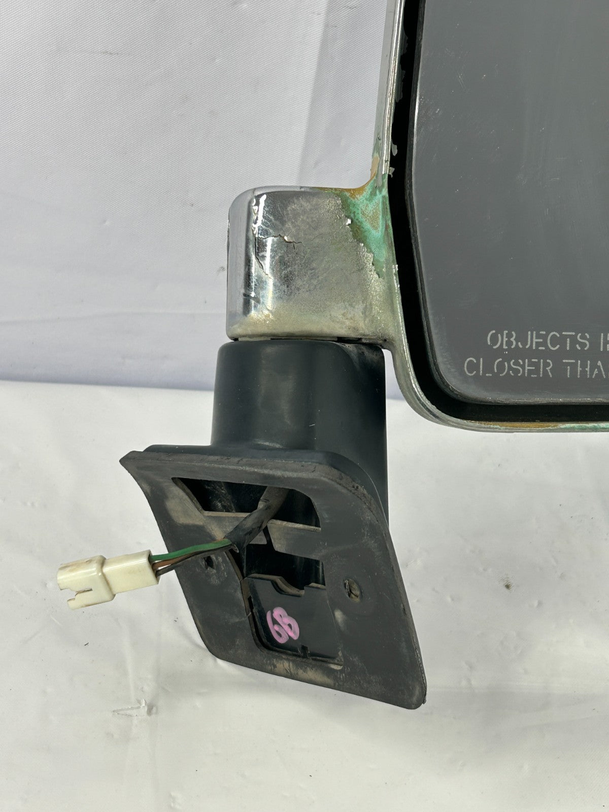 1988-1990 Toyota Land Cruiser Front Right Door Side View Mirror OEM 87910-90A18