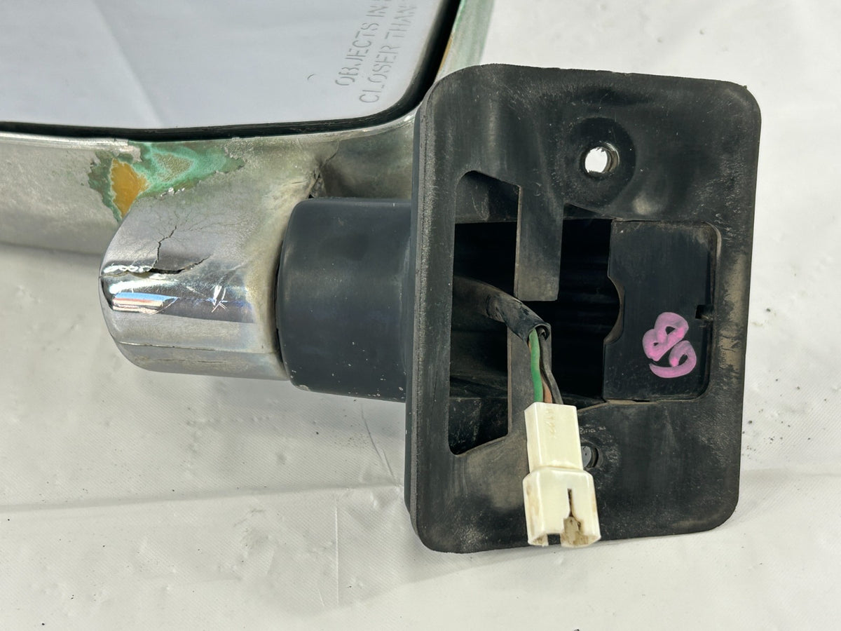 1988-1990 Toyota Land Cruiser Front Right Door Side View Mirror OEM 87910-90A18