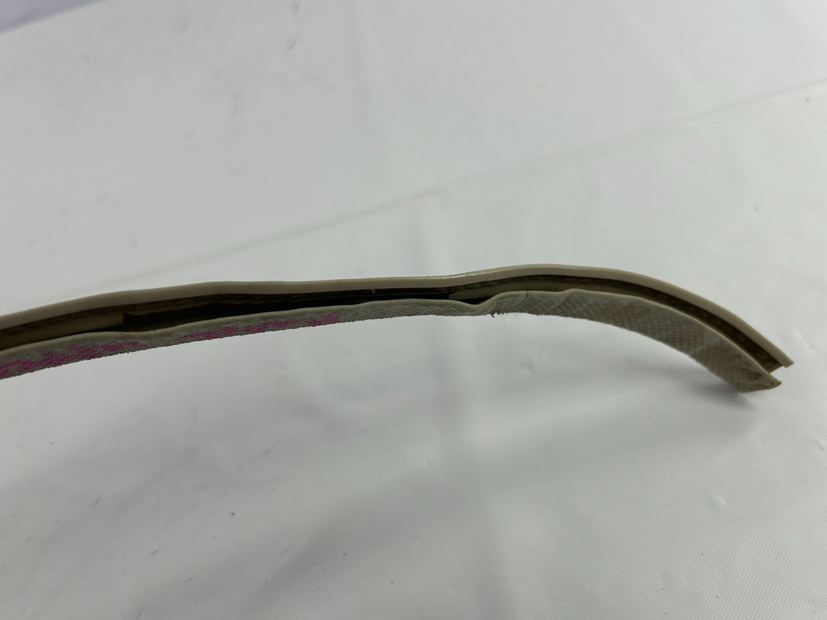 1981-1990 Toyota Land Cruiser Rear Hatch Upper Weatherstrip Trim Beige OEM