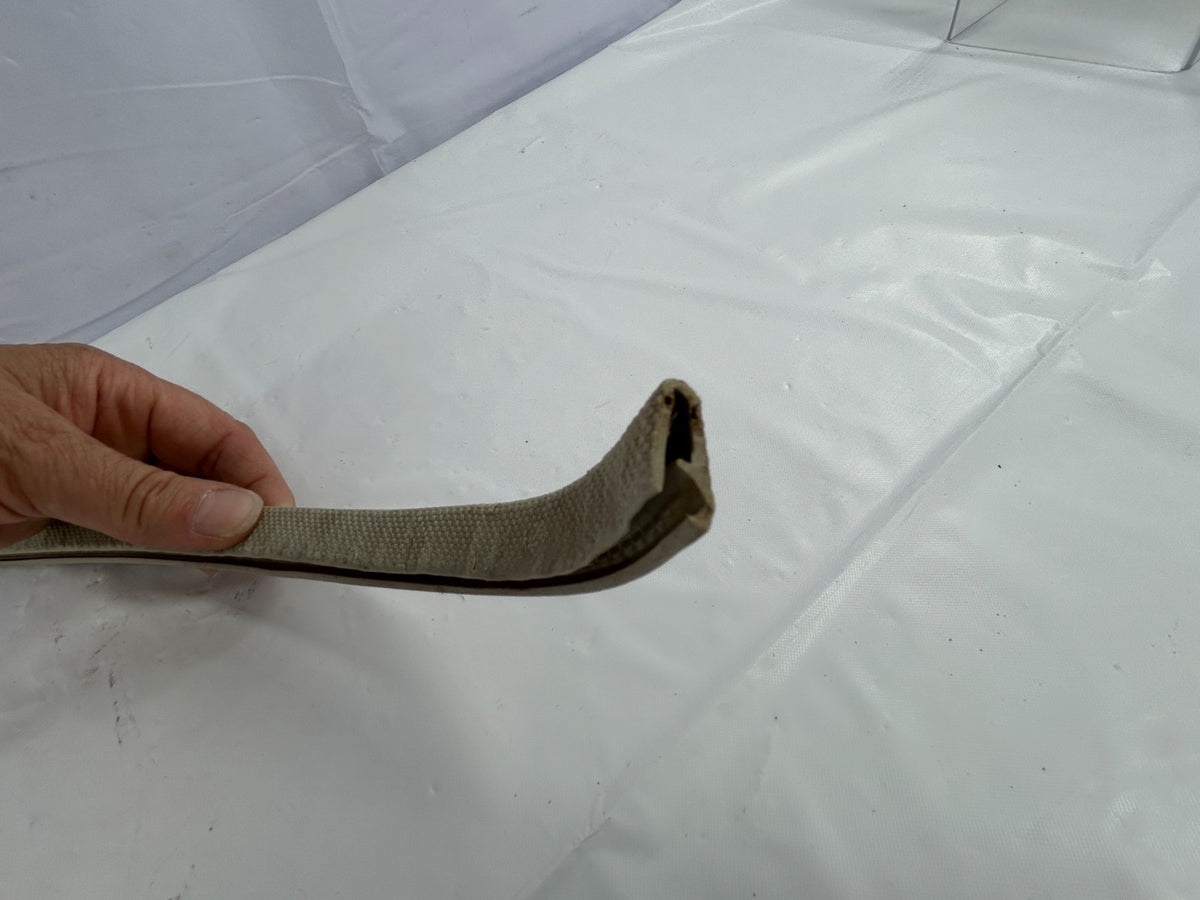 1981-1990 Toyota Land Cruiser Rear Hatch Upper Weatherstrip Trim Beige OEM