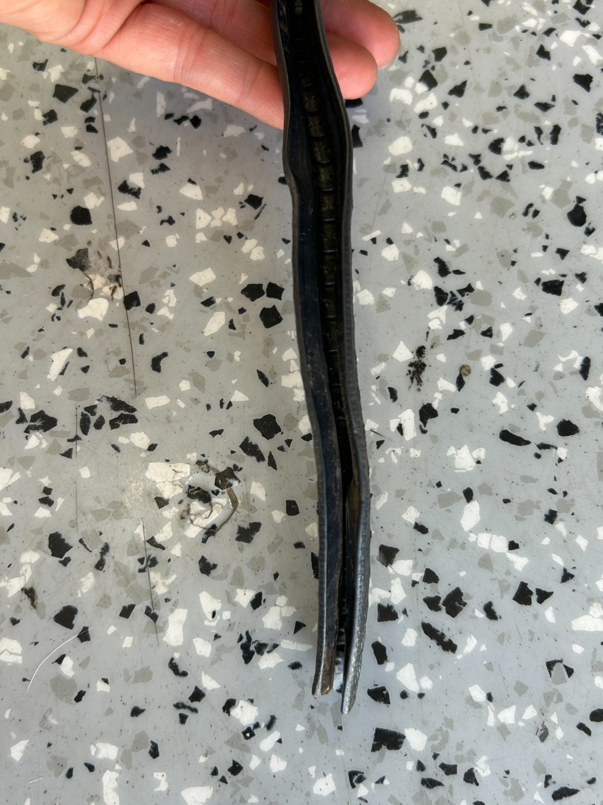 85-90 Toyota Land Cruiser Rear Right Window Glass Run Channel OEM 68142-90A01