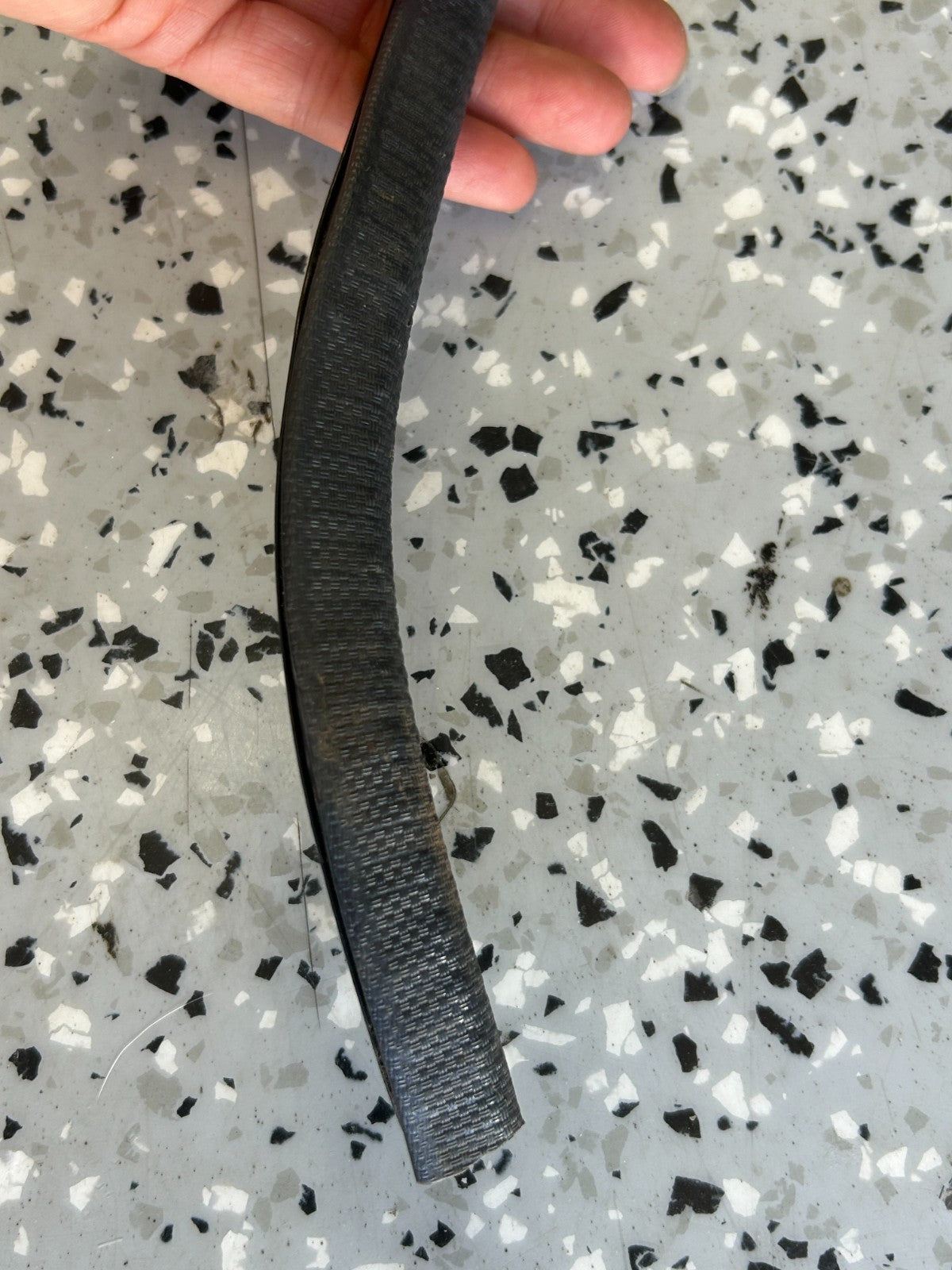85-90 Toyota Land Cruiser Rear Right Window Glass Run Channel OEM 68142-90A01