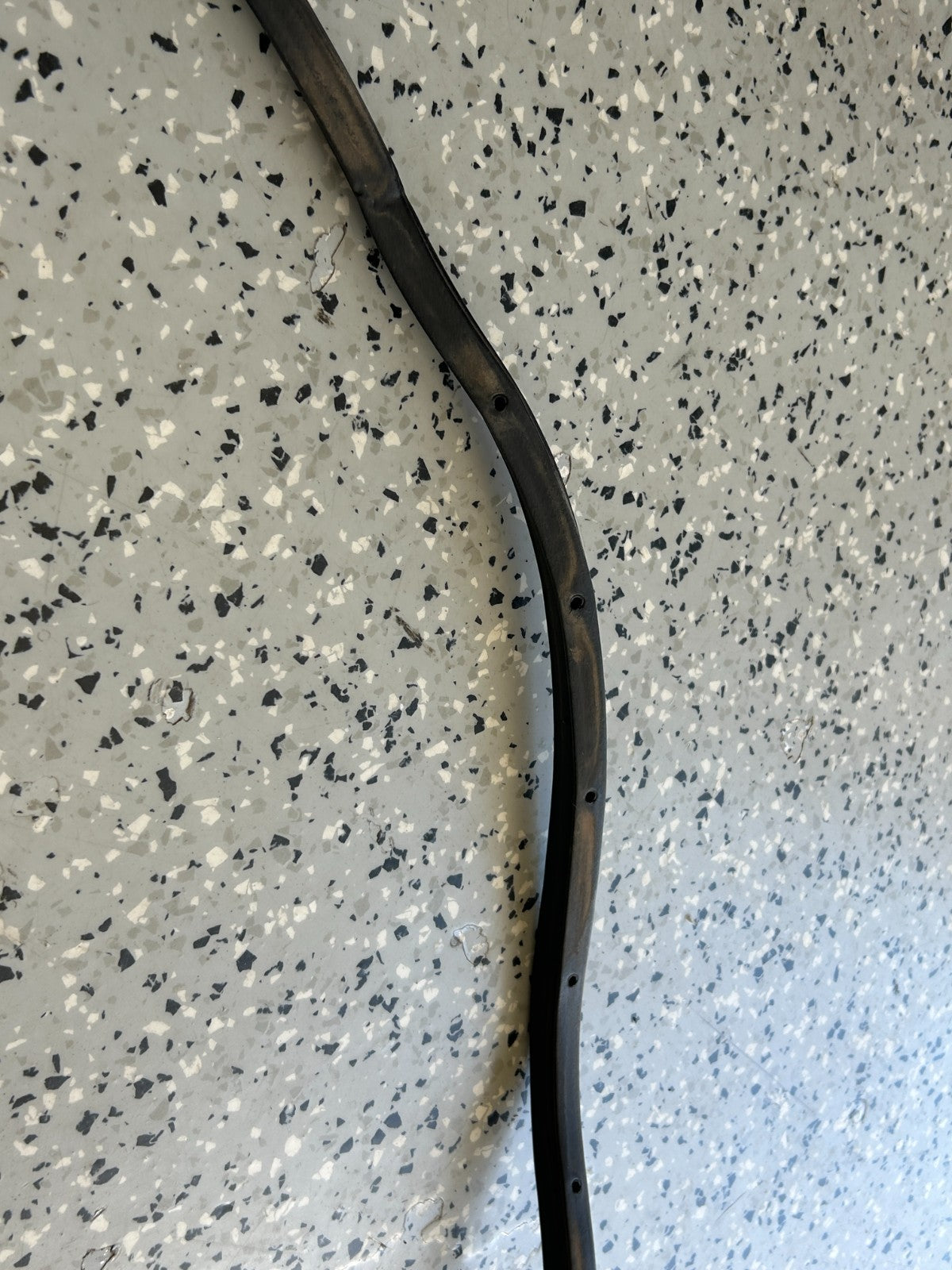 1981-1990 Toyota Land Cruiser Rear Left Door Weatherstrip Seal OEM 67872-90A00