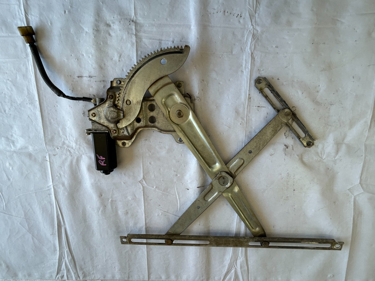 88-90 Toyota Land Cruiser Front Right Window Regulator & Motor OEM 85710-90A00