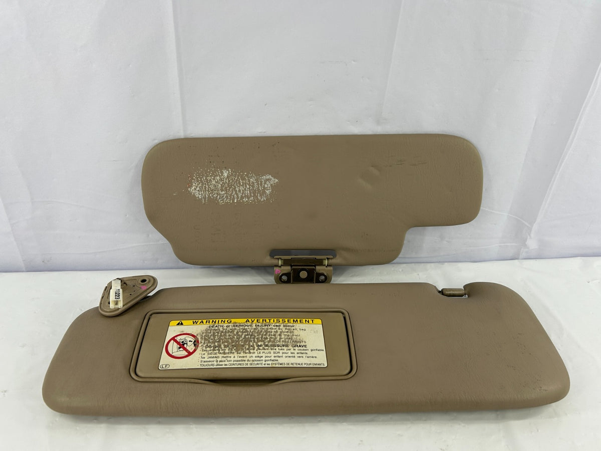1999-2003 Toyota Land Cruiser Left Driver Side Sun Visor OEM 74330-60020-A0
