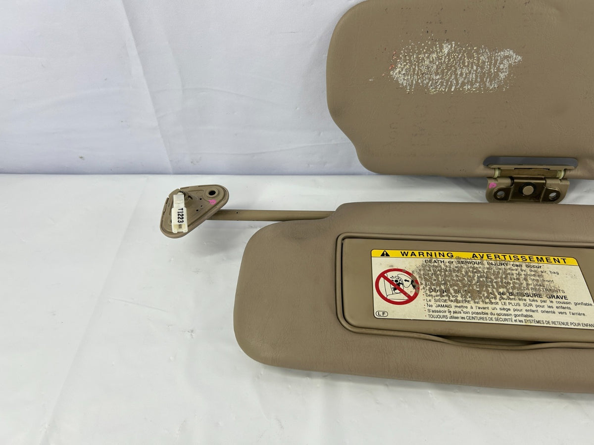 1999-2003 Toyota Land Cruiser Left Driver Side Sun Visor OEM 74330-60020-A0